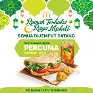 McDonald's Raya Open House: Rumah Terbuka Raya Mekdi - Get a Free Chicken Foldover Set! | April 2026