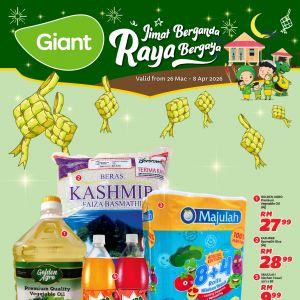 Giant Promotion Catalogue: Jimat Berganda Raya Bergaya - Unbeatable Grocery Deals | 26 March - 8 April 2026