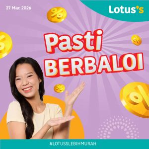 Lotus's Promotion: Pasti Berbaloi Deals - Milo RM33.95 & Rice RM28.30 | 27 Mar - 8 Apr 2026