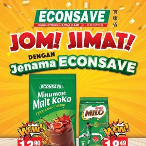 Econsave Promotion Catalogue: Jom Jimat Sale - Milo 900g at RM18.49 | 27 Mar - 7 Apr 2026