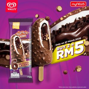 myNEWS Promotion: Wall's Top Ten Xtra - Buy 2 @ RM5 | 27 March 2026