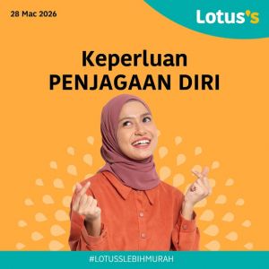 Lotus's Personal Care Deals: Health & Beauty Sale - Up to 50% OFF | 28 March - 15 April 2026