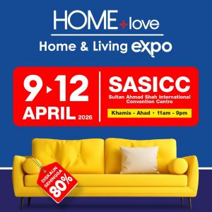 HOMElove Home Expo @ SASICC: Home & Living Expo - Up to 80% OFF | 9-12 April 2026