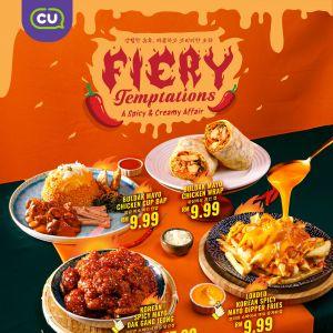 CU Menu Promo: Fiery Temptations - Extra 50 Points on New Items | April 2026