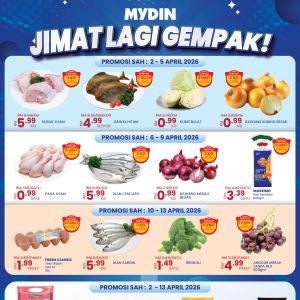 MYDIN Promotion: Jimat Lagi Gempak - Fresh Chicken & Groceries from RM0.99 | 2-13 Apr 2026