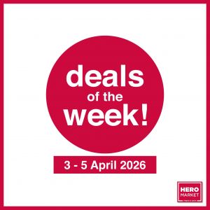 Hero Market Weekend Promotion: Deals of the Week - Sunsilk Shampoo RM6.89 | 3-5 April 2026