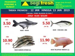 Segi Fresh Weekend Promotion (12 January 2019 - 13 January 2019)