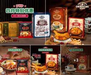 Oriental Kopi Promotion: April PWP Special - Deals from RM5.90 | April 2026