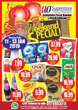 UO SuperStore Pasir Gudang Weekend Promotion (11 January 2019 - 13 January 2019)