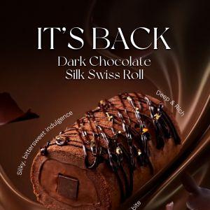 Ticco Menu: Dark Chocolate Silk Swiss Roll is Back - Available Now!