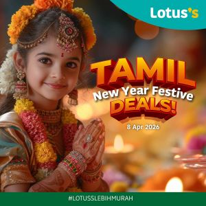 Lotus's Promotion: Tamil New Year Festive Deals - Cabbage at RM0.99/kg | 8 - 15 April 2026