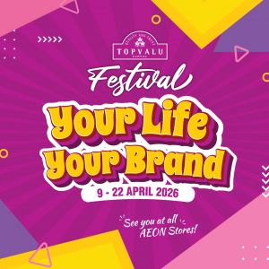AEON Topvalu Promotion: Topvalu Festival - Everyday Essentials Deals | 9 - 22 April 2026