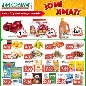 Econsave Weekend Promotion: Jom! Jimat! - Red Onion RM1.29/Kg | 10-12 April 2026