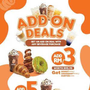 Rollney Promotion: Add On Deals - Snacks from RM3 | Terminal Bersepadu Gombak