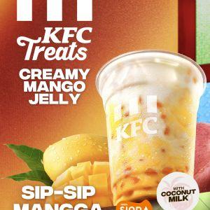 KFC Creamy Mango Jelly: Sip-Sip Mangga Treats - Only RM7.99 (12oz)