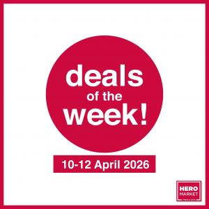 Hero Market Weekend Promotion: Deals of the Week - Huge Grocery Discounts | 10-12 April 2026