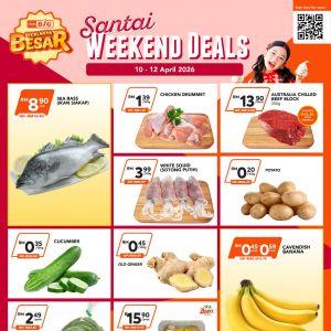 AEON BiG Weekend Promotion: Santai Weekend Deals - Sea Bass at RM8.90 | 10-12 April 2026