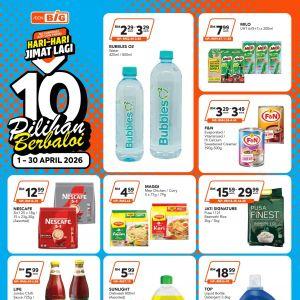 AEON BiG Promotion: Hari-Hari Jimat Lagi - 10 Pilihan Berbaloi Deals | April 2026