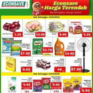 Econsave Promotion: Harga Terendah Catalogue - Groceries from RM1.29 | April 2026