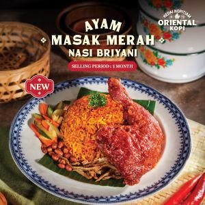 Oriental Kopi Menu: Ayam Masak Merah Nasi Briyani - New Limited Edition Dish | April - May 2026