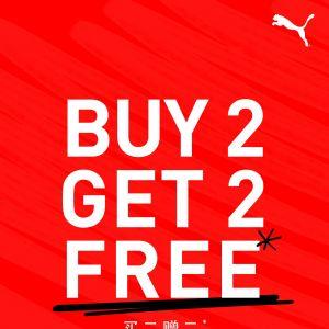 Puma Sale at Genting Highlands Premium Outlets: Special Sale - Buy 2 Get 2 FREE | 13 April - 3 May 2026