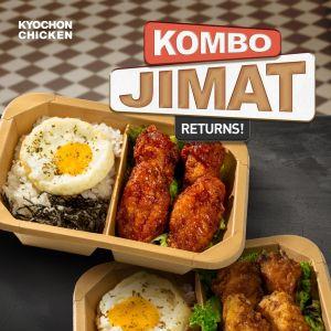 KyoChon GrabFood Promotion: Kombo Jimat - Buy 1 Free 1 & 50% OFF | April 2026