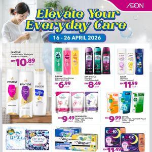 AEON Promotion: Ultimate Home & Self-Care Reset - Great Deals | 16-26 April 2026