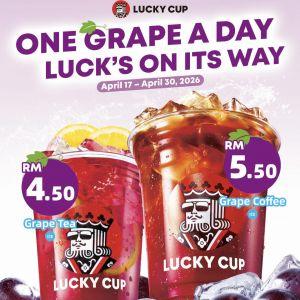 Lucky Cup Promotion: Grape Series - Free Magnet & Scratch Card | 17-30 April 2026