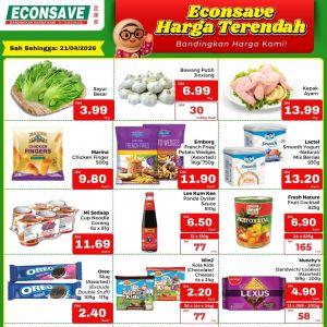 Econsave Promotion: Harga Terendah Weekend Sale - Chicken Wings at RM13.99/kg & More | 19 - 21 April 2026