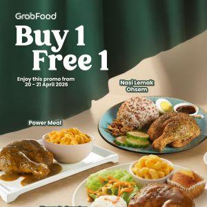 Kenny Rogers Roasters GrabFood Promotion: Buy 1 Free 1 Sale - Grab Now! | 20-21 April 2026