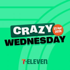 7-Eleven Crazy Wednesday Promotion: Buy 1 Free 1 Cake & Buy 3 Free 1 Curry Puff | 22 April 2026
