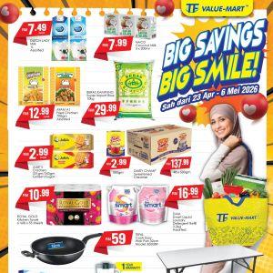 TF Value-Mart Promotion Catalogue: Big Savings Big Smile - PWP Deals & RM50K Prizes | 23 Apr - 6 May 2026