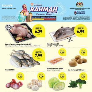 Lotus's Jualan Rahmah Promotion: KPDN Selangor Deals - Eggs 30s at RM6.99 | 24-25 Apr 2026