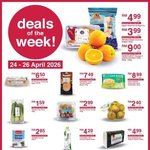 Hero Market Weekend Promotion: Deals of the Week - Siew Pak Choy RM1.59 & Molfix RM26.89 | 24-26 April 2026