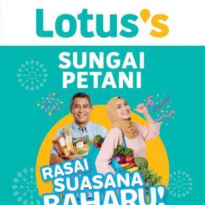 Lotus's Sg Petani Promotion: Rasai Suasana Baharu - RM0.99 Daily Deals & Free Gardenia Bread | 24 - 28 April 2026