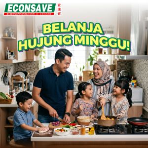 Econsave Promotion: Belanja Hujung Minggu - Fresh Groceries from RM1.39 | 25 April - 5 May 2026