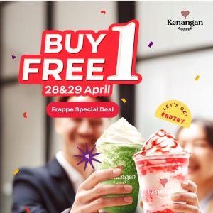 Kenangan Coffee Buy 1 Free 1 Promotion: Frappe Special Deal - Buy 1 Free 1 | April 2026