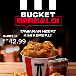 KFC Bucket Berbaloi: Tawaran Hebat Kini Kembali - From RM42.99 | April 2026