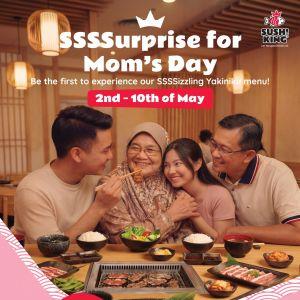 Sushi King Mother's Day Promotion: SSSurprise for Mom - FREE Chicken Yakiniku Set | 2-10 May 2026