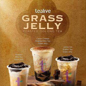 Tealive Menu: Grass Jelly Roasted Oolong Tea - App-Exclusive Pricing & Free Merch | 29 April 2026