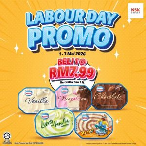 NSK Grocer Nestle Ice Cream Labour Day Promotion: RM7.99 Tubs | 1-3 May 2026