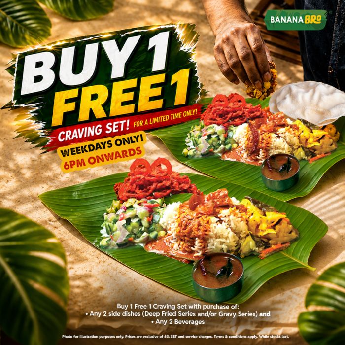 BananaBro Buy 1 Free 1 Promotion: Craving Set - 2 Sets for RM9.90 | May ...