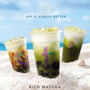 Tealive Promotion: Rich Matcha - 3 For RM33 | 20 May - 23 June 2026