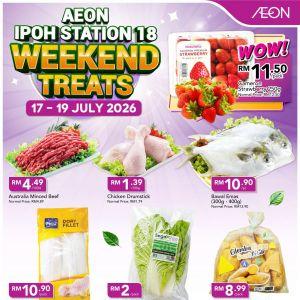 AEON Weekend Promotion: Weekend Treats - Cameron Strawberries RM11.50 | 17-19 July 2026
