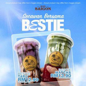 Kopi Saigon Menu: Bestie Series - Free Bestie Sticker | July 2026