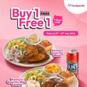 Kenny Rogers Roasters Buy 1 Free 1 FoodPanda Promotion: 7 Days Only - Buy 1 Free 1 | July 2026