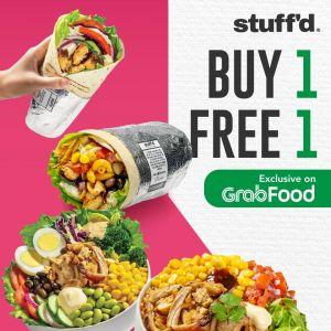 Stuff'd GrabFood Promotion: Wraps & Bowls - Buy 1 Free 1 | 4-6 Aug 2026