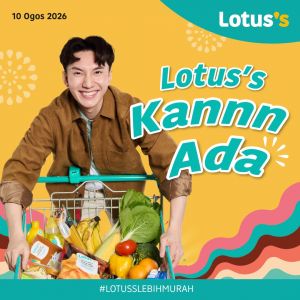 Lotus's Promotion: Lebih Murah - Buy 1 Free 1 on Fresh Produce | 10-19 August 2026