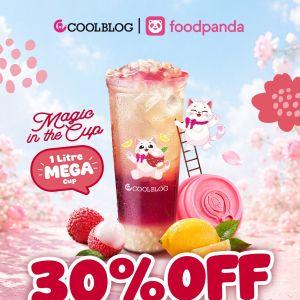 Coolblog FoodPanda Promotion: Magic in the Cup - 30% OFF 1-Litre MEGA Cup | 7-20 Aug 2026