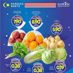 Sunshine Pre Merdeka Promotion: National Day Sale - Grocery Deals | 21-23 August 2026